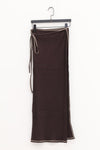 BASERANGE Brig Rib Skirt SKBR-RIB-SP22 TACTILE Maroon (SKBR-RIB-WI21)